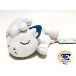 Authentic Pokemon center plush, Kuttari Alola Vulpix sleeping 18cm long 